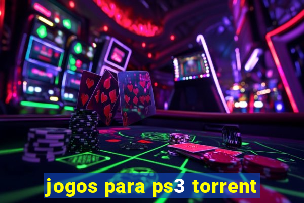 jogos para ps3 torrent